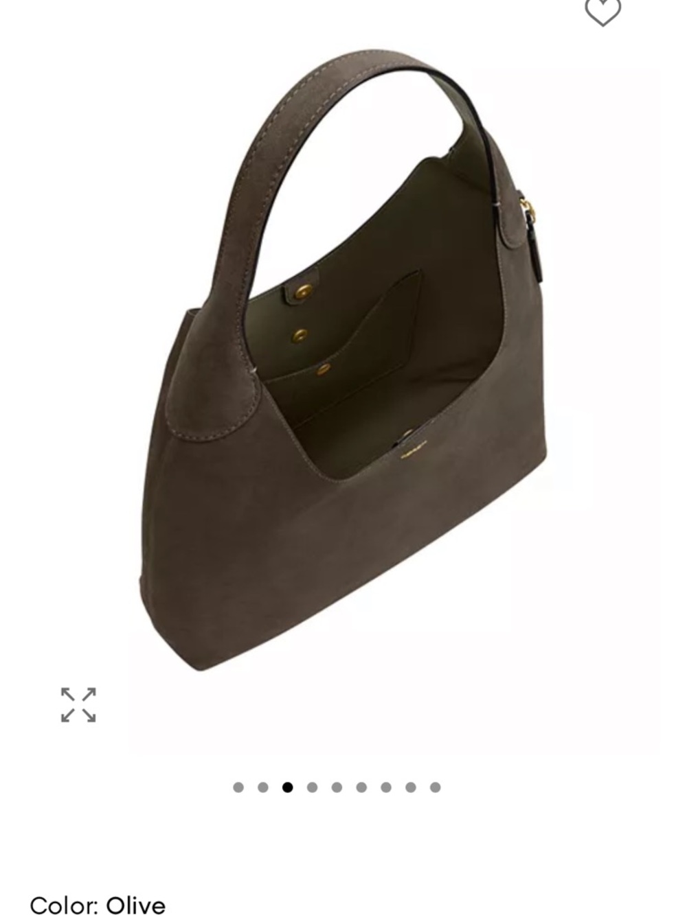 Coach Brooklyn 39 Olive NWT - Picture 5 of 8